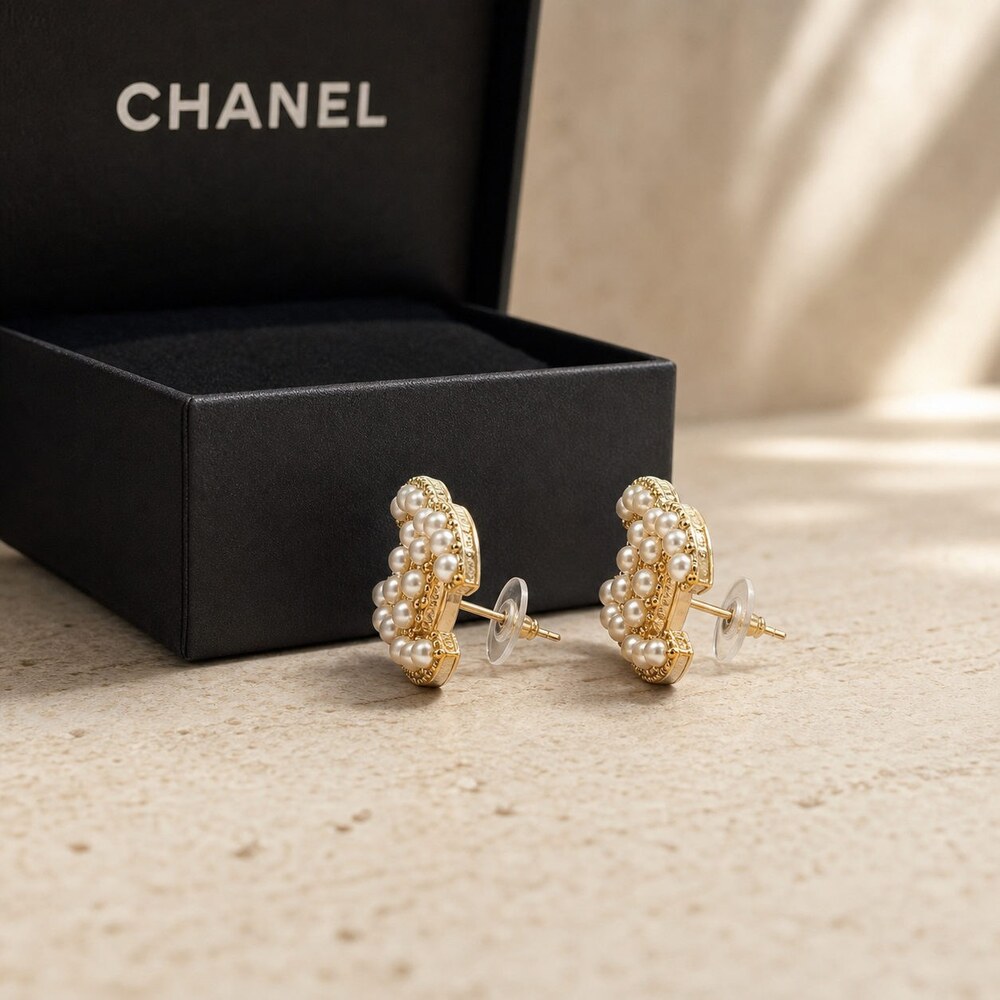 CHANEL Classic Parisian Earrings Style 4 | New with Box - Picture 6 of 9